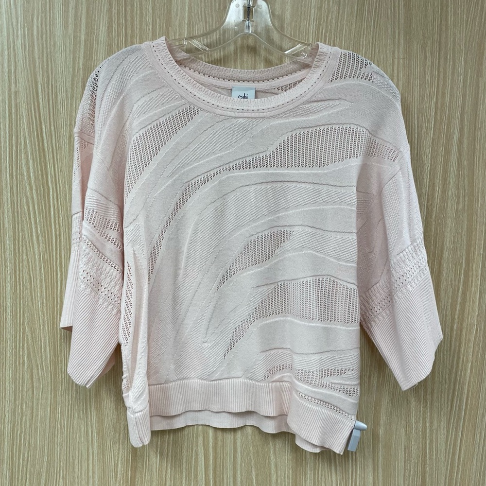 Cabi Pink Sweater Size XS